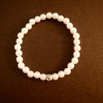 Handmade by BubuStyle --- 施華洛世奇高級水鑽珍珠手環